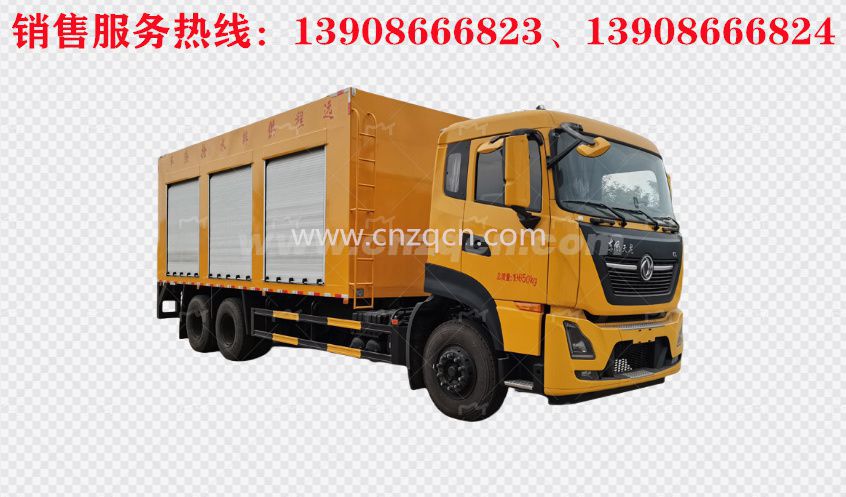 東風(fēng)天龍后雙橋遠程供排水搶險車